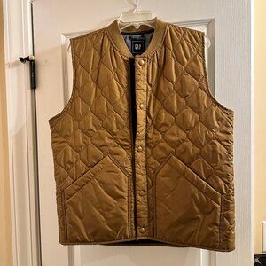 Men's quilted vest from The Gap